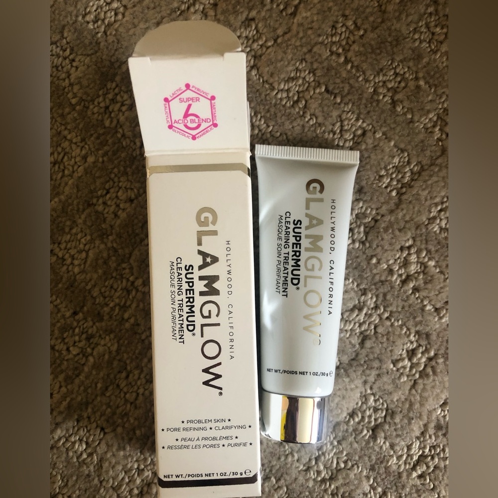 GLAMGLOW Supermud Clearing treatment 1oz problem skin,pore refining &clarifying